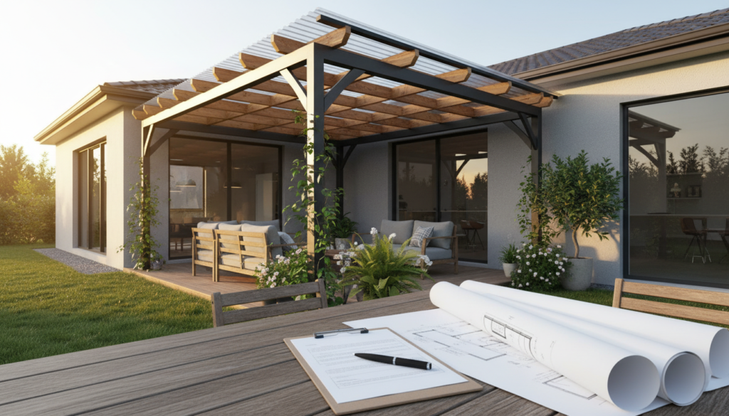 découvrez si la déclaration d'achèvement des travaux (daact) est obligatoire lors de l'installation d'une pergola et quelles sont les démarches à suivre.