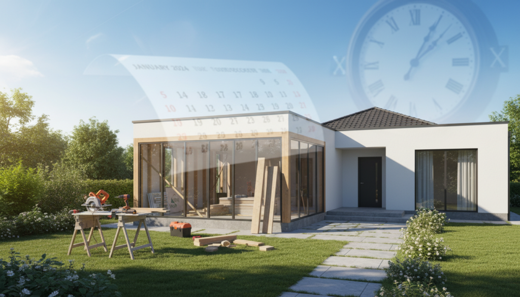 découvrez la durée de validité d'une autorisation d'urbanisme nécessaire pour réaliser l'extension de votre logement et les démarches à suivre.