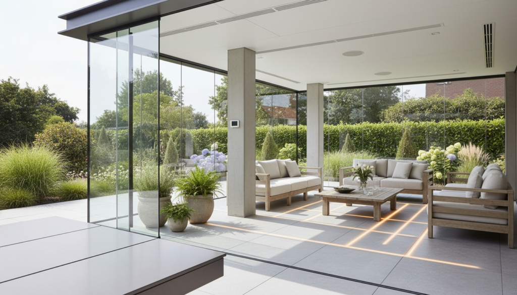 découvrez notre guide complet pour bien intégrer le chauffage et la ventilation dans votre véranda, assurant confort et efficacité toute l'année.