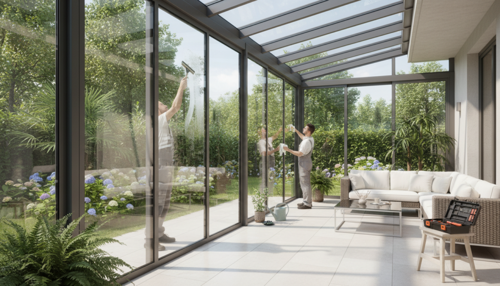 découvrez notre guide complet pour l'entretien et la maintenance de votre véranda, avec des conseils pratiques pour la garder en parfait état toute l'année.