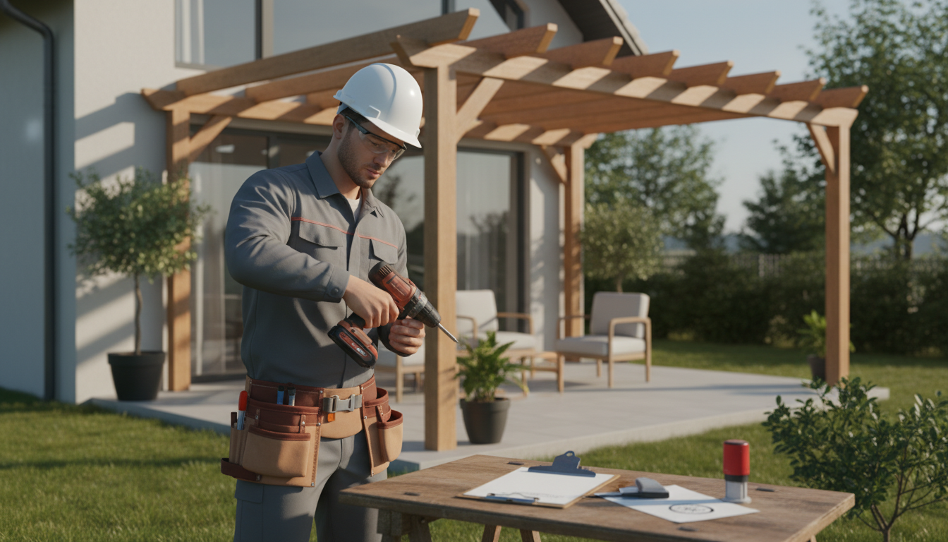 La garantie décennale est-elle obligatoire pour un installateur de pergola ?