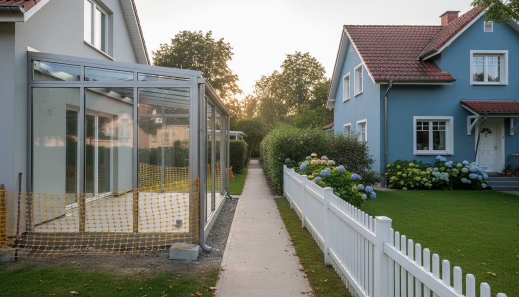 découvrez si vous pouvez construire une véranda sur une servitude de passage et les règles à respecter pour éviter les litiges.