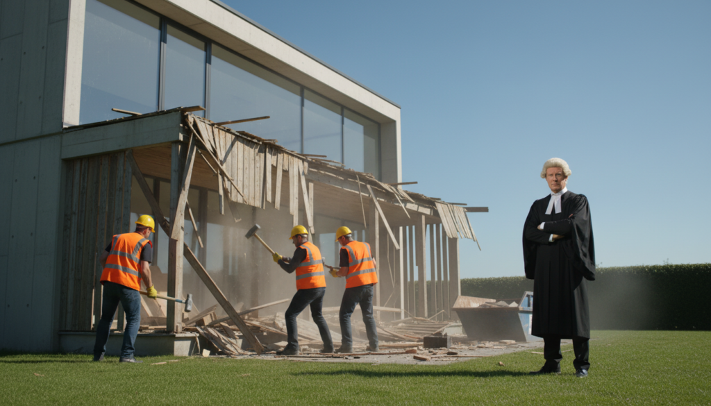 découvrez dans quels cas un juge peut ordonner la démolition d'une véranda, les conditions légales et les démarches à suivre pour contester ou se conformer à une telle décision.