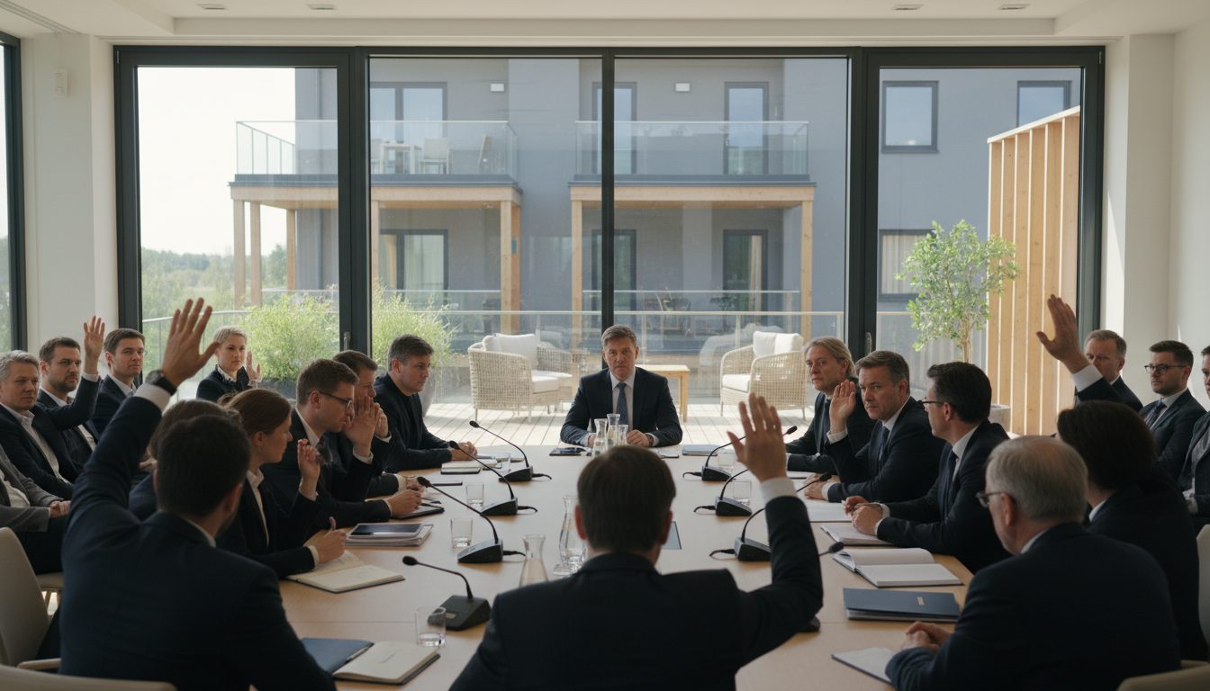 Majorité requise en Assemblée Générale pour autoriser une véranda.