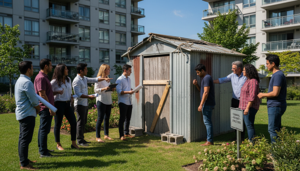 découvrez les démarches légales que la copropriété peut entreprendre pour contester une installation sauvage et protéger ses droits.
