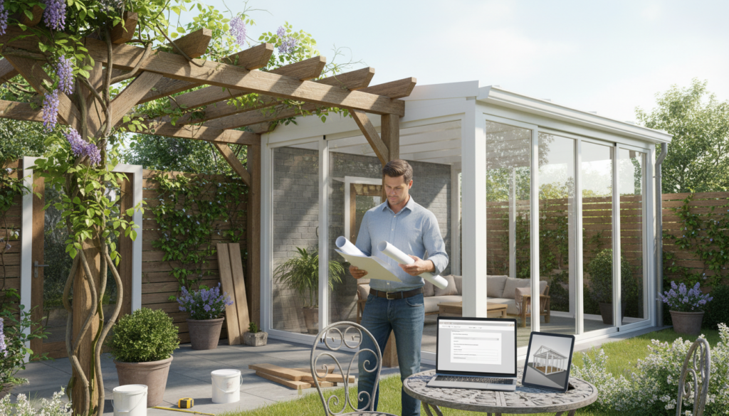 découvrez les démarches administratives indispensables pour transformer votre pergola en véranda et profitez pleinement de votre espace extérieur.