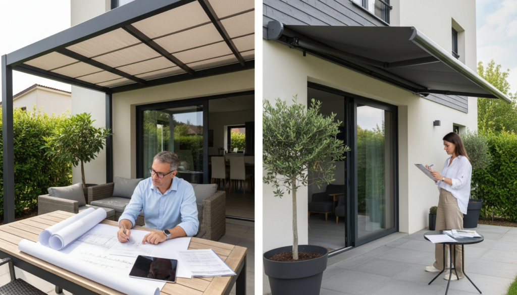 découvrez les différences entre pergola et store banne en termes de démarches administratives pour bien choisir et respecter la réglementation.